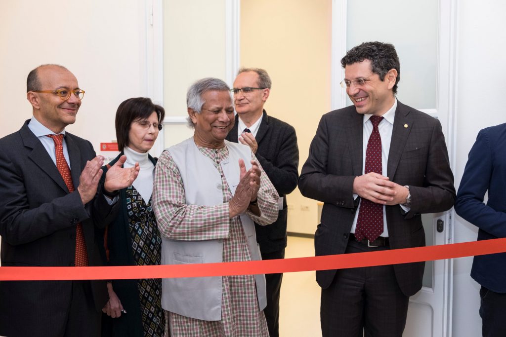 Inaugurazione Yunus Social Business Centre